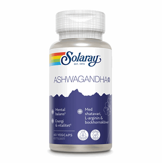 Solaray Ashwagandha+ 60 kaps