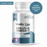 Vitality Line Krill Olje Omega 3 60kaps