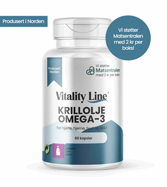 Vitality Line Krill Olje Omega 3 60kaps