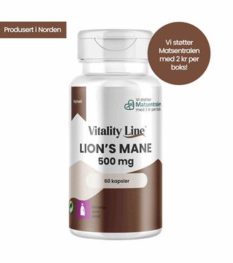 Vitality Line Lions Mane 500mg 60kaps