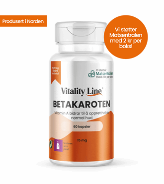 Vitality Line Betakaroten 15mg 60 kaps