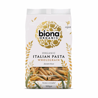 Biona Wholewheat Penne Øko 500gr