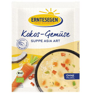 Erntsegen Kokosnøtt & Grønnsakssuppe Øko 37gr