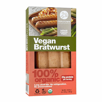 Tofutown Vegan Bratwurst 300 Gr