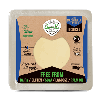 Greenvie Mozzarella Skivet 180gr