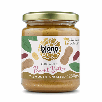 Biona Peanøttsmør Smooth Øko 250gr