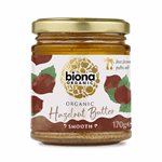 Biona Hasselnøttsmør Øko 170gr