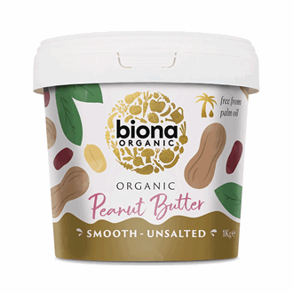 Biona Peanøttsmør Smooth Øko 1kg