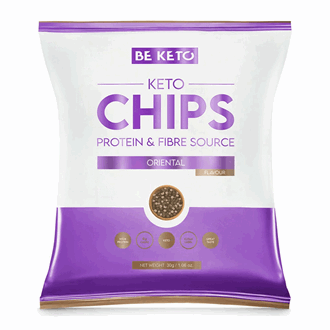 BeKeto Keto Chips Oritental 30gr