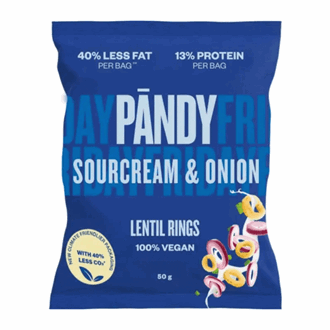 Pandy protein chips sour cream & onion 50 gr