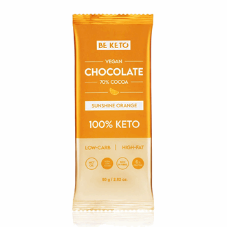 BeKeto Keto Sjokolade Appelsin 80gr