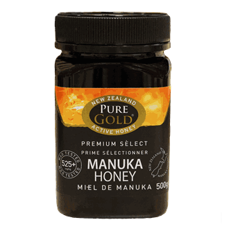 Pure Gold Manuka Honey 525+ mg/kg 500g