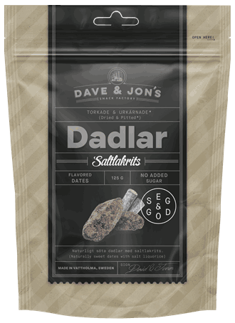 Dave & Jon's Dadler Salt Lakris 125gr