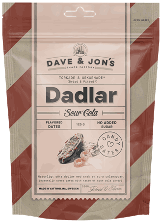 Dave & Jon's Dadler Sour Cola 125gr