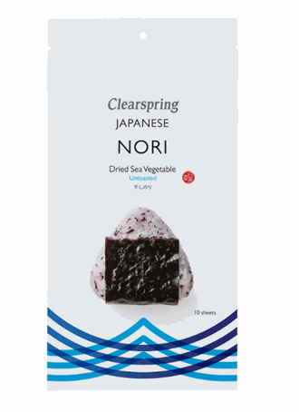 Clearspring nori 10 ark 25 g