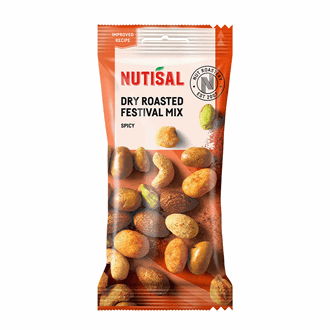 Nutisal Nøtter Festivalmix Spicy