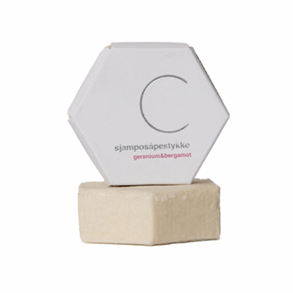 C Soaps Sjampesåpestykket Geranium & Bergamott