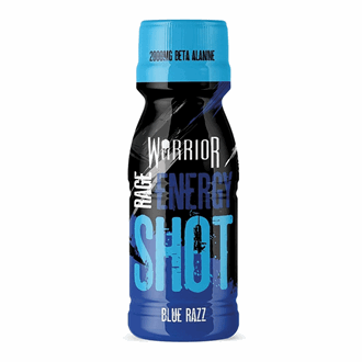 Warrior Rage Energy Shot Blue Raspberry 60ml