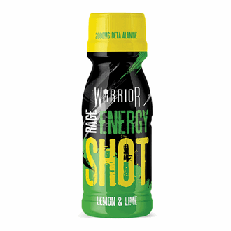 Warrior Rage Energy Shot Lemon Lime 60ml