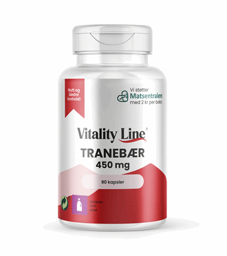 Vitality Line Tranebær 90 kaps